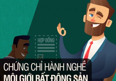 mua chứng chỉ mô giới bất động sản