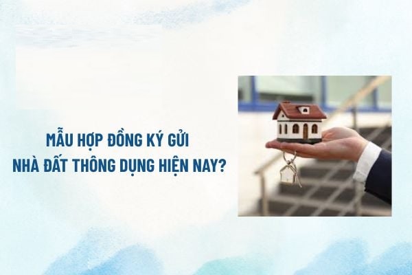 Hợp Đồng Ký Gửi Bán Nhà Đất